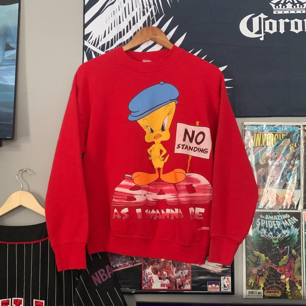 Vintage 1996 Tweety Bird Freeze Crewneck